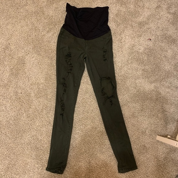 Fashion Nova Maternity jeans size 11 - Picture 2 of 6